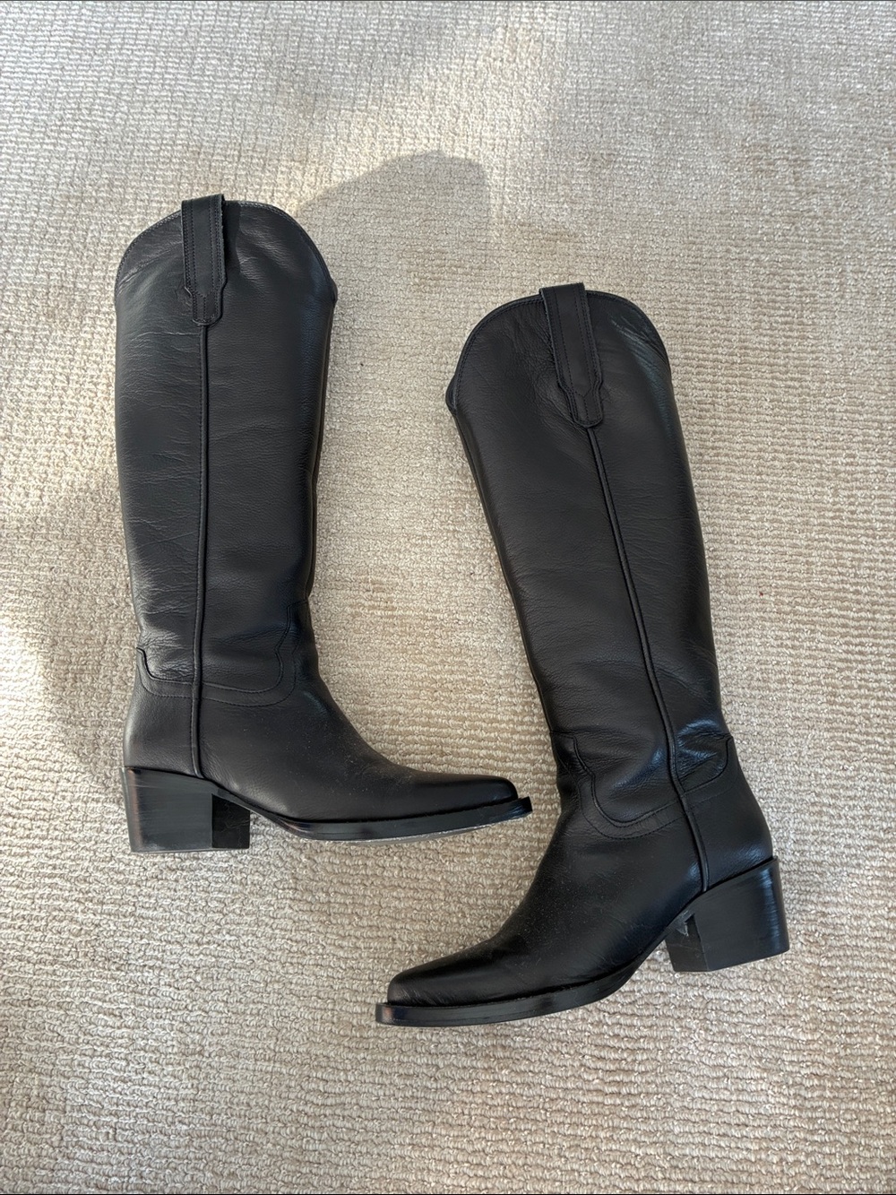 Quince leather western tall boot 6
